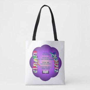 Tote Bag Juste un livre… Sûr