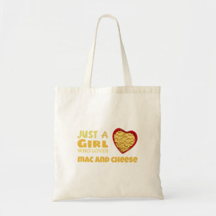Tote Bag Juste une fille qui aime le mac et le fromage