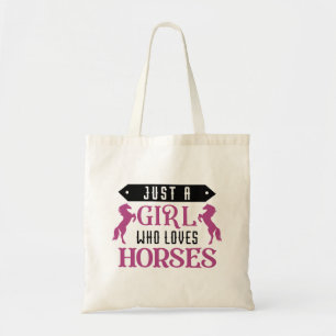 Tote Bag Juste Une Fille Qui Aime Les Chevaux