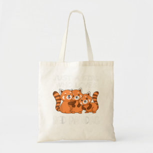 Tote Bag Juste Une Fille Qui Aime Les Pandas Rouges Cadeaux