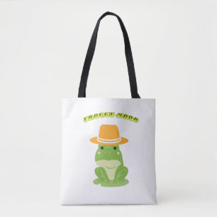 Tote Bag Juste une journée grenouille