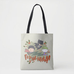 Tote Bag Justice League Chibi Holiday Cookie Chase