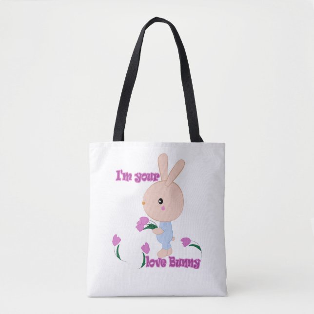 Tote Bag J'y vais (Devant)