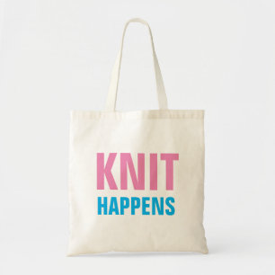TOTE BAG K N I T H A P P E N S