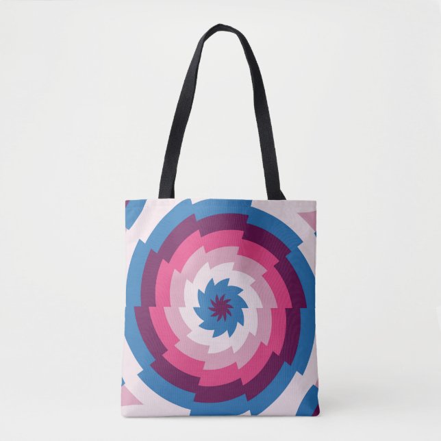 Tote Bag Kaleidoscope à tourbillon polaire (Devant)