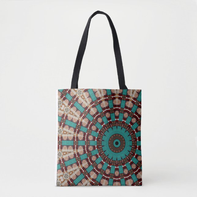 Tote Bag kaléidoscope Fourre-tout (Devant)