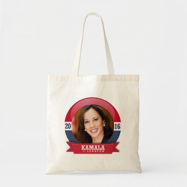 TOTE BAG KAMALA HARRIS POUR LE SÉNATEUR (Devant)
