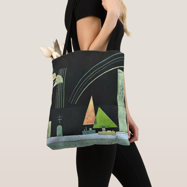 Tote Bag Kandinsky - Au repos, célèbre peinture (De près)
