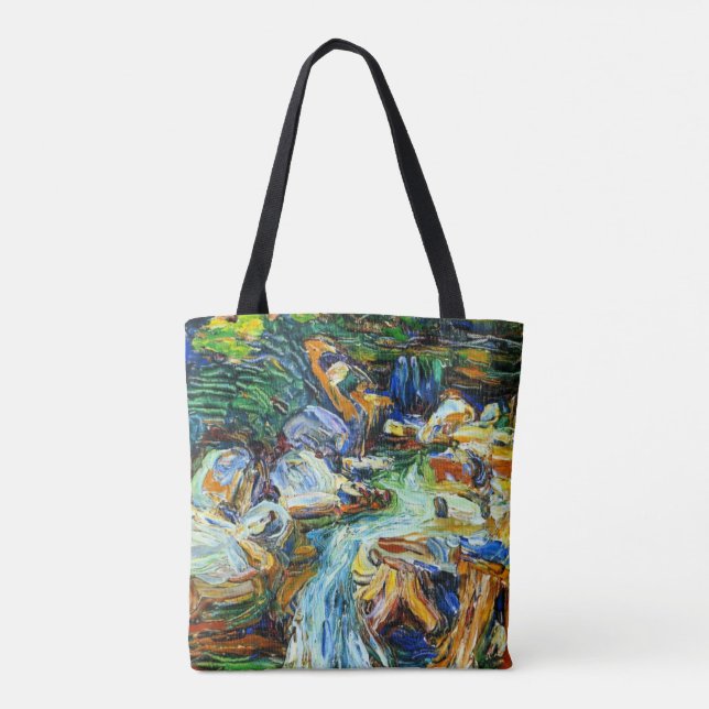 Tote Bag Kandinsky - Kochel - Cascade II (Dos)