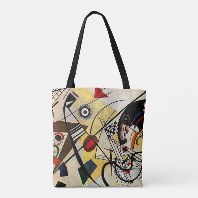 Tote Bag Kandinsky - Ligne Transverse (Dos)