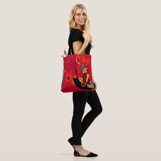 Tote Bag Kandinsky - Mit und Gegen (avec et contre) (Sur le modèle)
