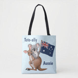Tote Bag Kangaroo et Koala