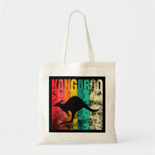 Tote Bag Kangaroo Retro