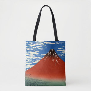 Tote Bag Katsushika Hokusai - Vent Fin, Matin Clair