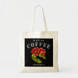 Tote Bag Kauai Coffee Hawaii célèbre île moderne Hawaii mod