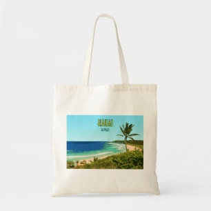 Tote Bag Kauai Hawaii Coast Beach Vintage