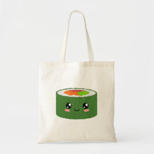Tote Bag Kawaii Sushi