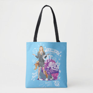 Tote Bag Kayla, Tom & Jerry - Un jeu de chat et de souris