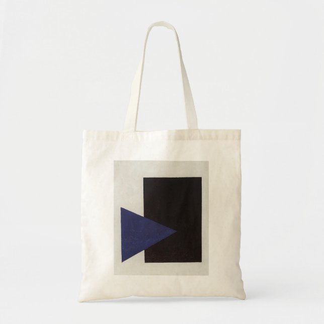 Tote Bag Kazimir Malevich- Suprematism avec la triangle (Devant)