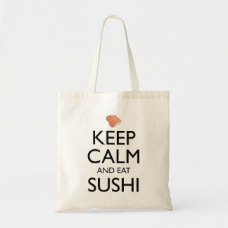 Tote Bag Keep Calm And Eat Sushi