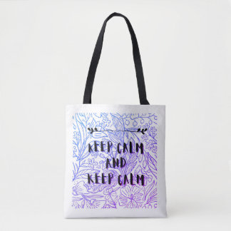 Tote Bag Keep calm and keep calm