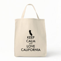 KEEP CALM et LOVE CALIFORNIA