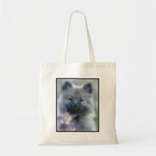 Tote Bag Keeshond et Columbine - Photo de chien