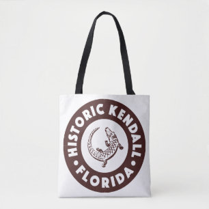 Tote Bag Kendall Floride Cercle - Brun 