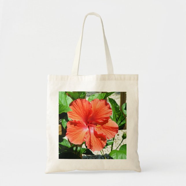 Tote Bag Ketmie rouge (Devant)