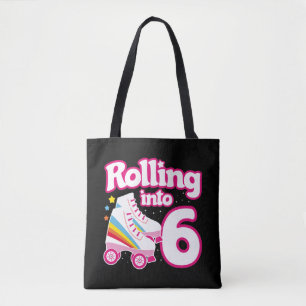 Tote Bag Kids Skate Party - 6e anniversaire - Roller Skate