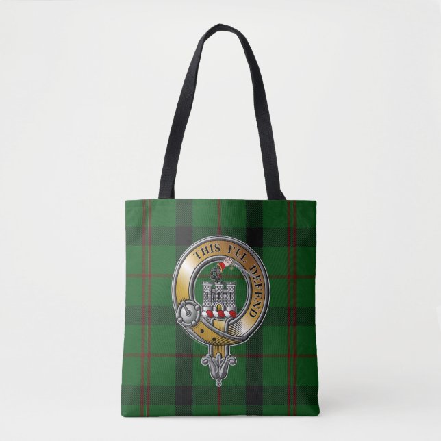 Tote Bag Kincaid Tartan & Badge (Devant)
