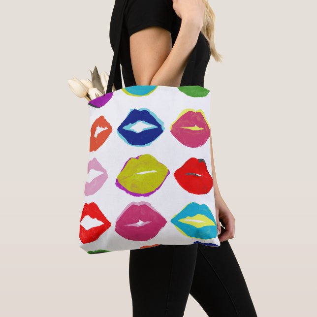 Tote Bag Kiss Kiss (De près)