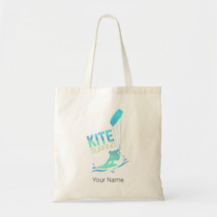 Tote Bag Kitesurf Vintage Kiteboarder Kite Surf