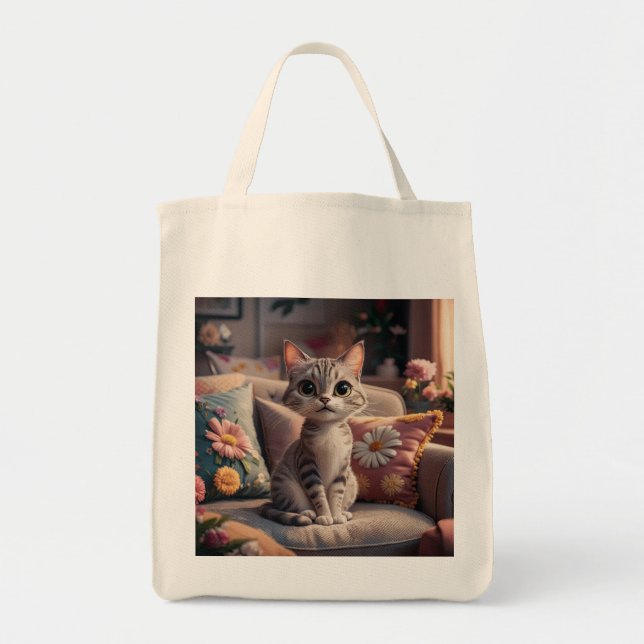 Tote Bag Kitten (Devant)