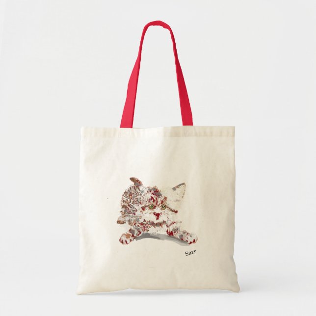 Tote Bag : Kitten Love (Front)