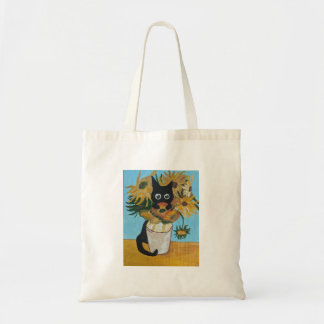 Tote Bag Kitty à VanGogh