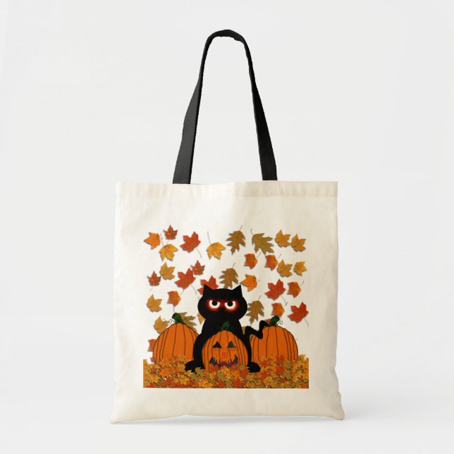Tote Bag Kitty éffrayant (Devant)