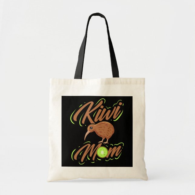 Tote Bag Kiwi Bird Maman Nouvelle-Zélande Kiwi (Devant)