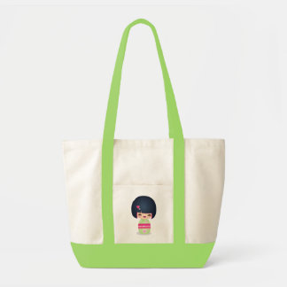 Tote Bag Kiwi Fourre-tout de Kokeshi