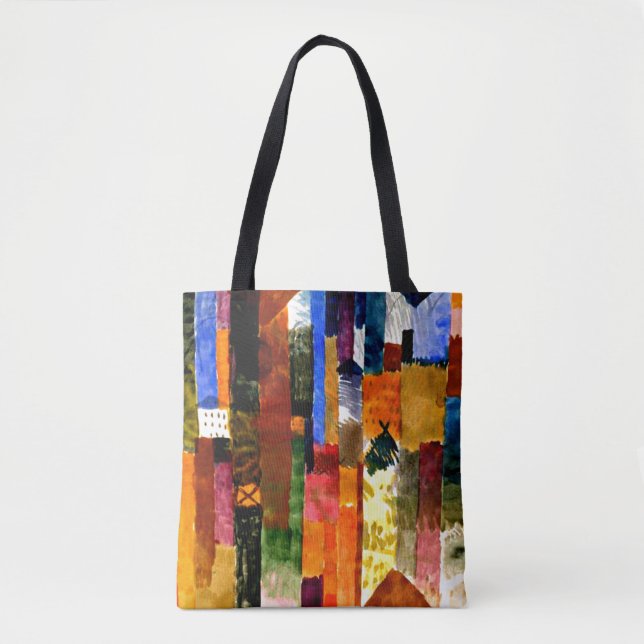 Tote Bag Klee - Avant la ville (Devant)