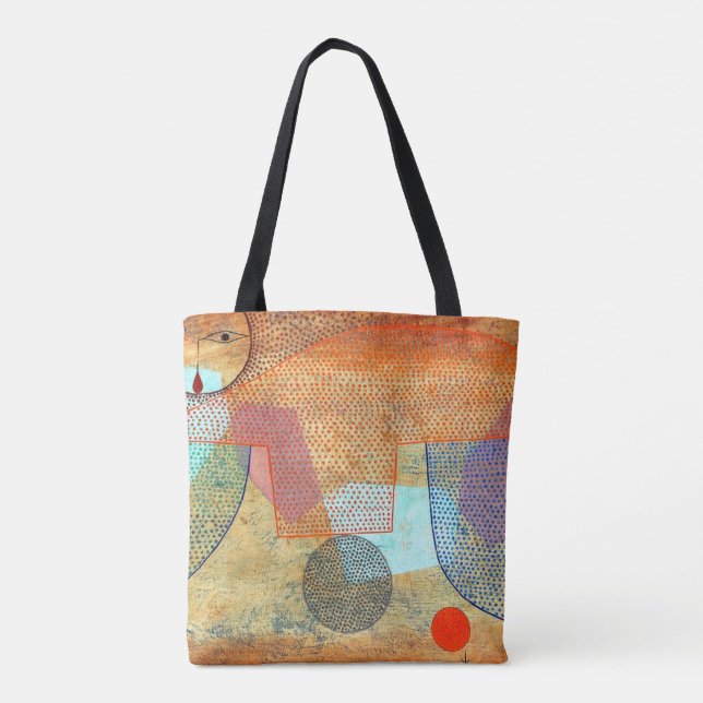Tote Bag Klee - coucher du soleil, (Dos)