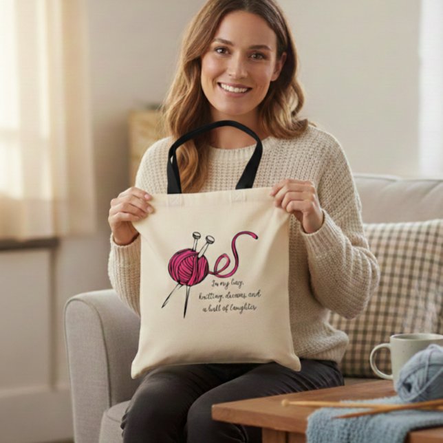 Tote Bag  Knitting Bag,  for all knitting enthusiast (Créateur téléchargé)