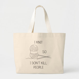 tote bag knitting XL