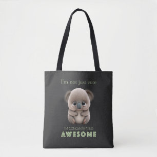 Tote Bag Koala Concentré Awesome mignon adorable Funny