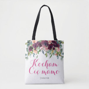 Tote Bag Kocham Ciconnecmamo Je t'aime maman dans Cadeau po