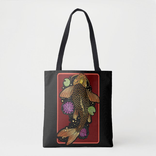 Tote Bag Koi Fish (Devant)