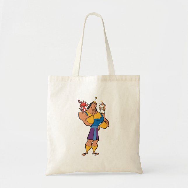 Tote Bag Kronk With Angel and Devil on Shoulders (Devant)