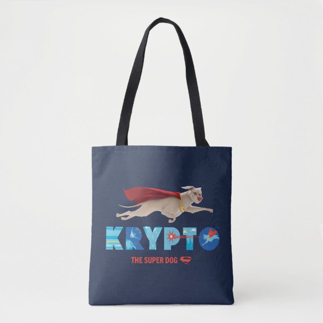 Tote Bag Krypto Le Super Chien (Devant)