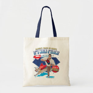 Tote Bag Krypto & Superman - C'est Walk O'Clock !