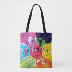Tote Bag Kwamis coloré